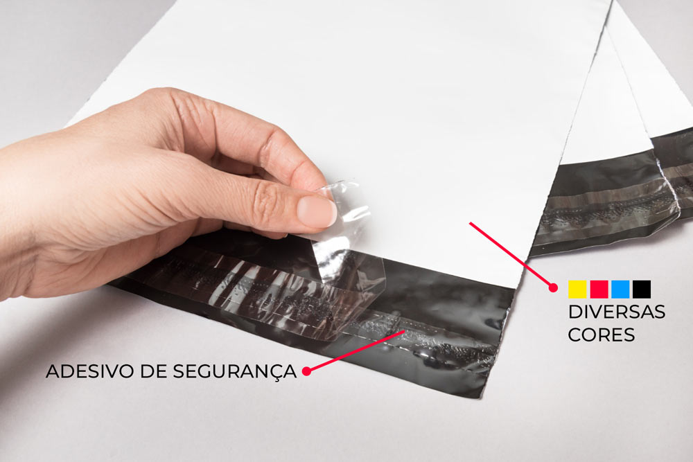 Envelope de segurança para e-commerce Apack Embalagens