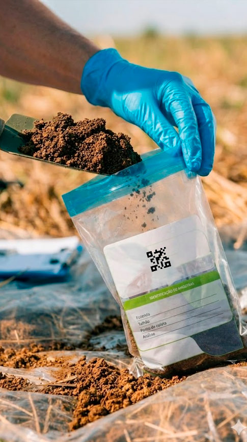 Saco Ibra para coleta de solo