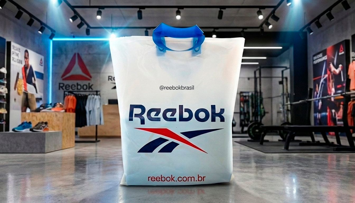 Reebok: Sacolas Sustentáveis com Tecnologia EcoPure®
